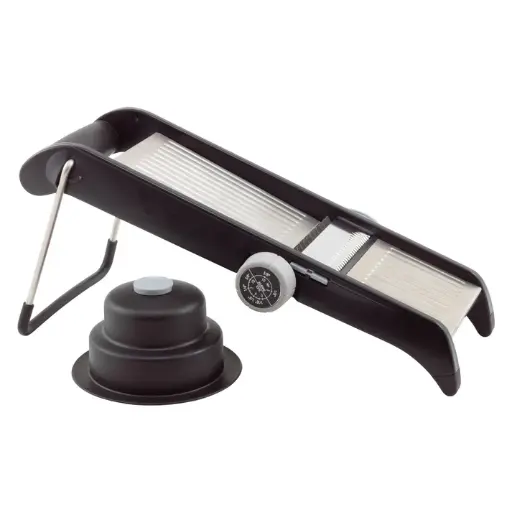 [MDL-4P] Mandoline Slicer Set with Built-In Blades