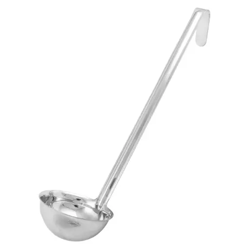 [LDI-6]  One-Piece Stainless Steel Ladle - 6 oz