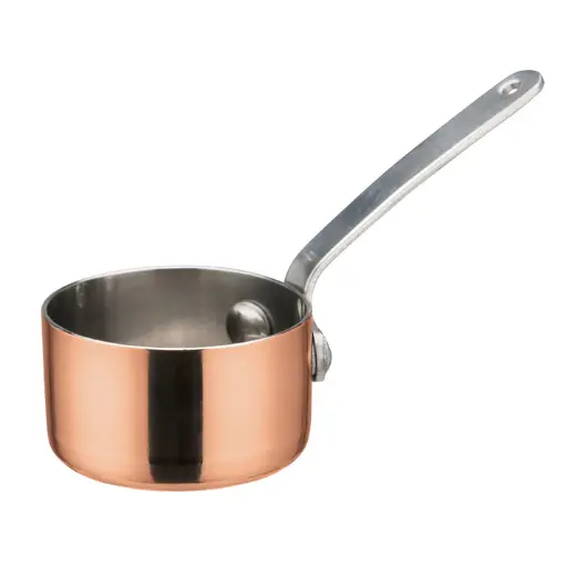 [DCWA-201C] Mini Sauce Pan, Copper-Plated - 2"