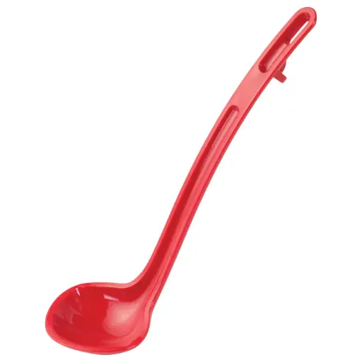  CURV One-Piece Dual Spout Ladle - Red, 8-1/2"