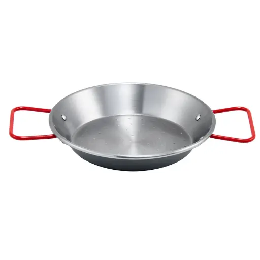 [CSPP-14] Paella Pan, Polished Carbon Steel (Spain) - 14-1/8"