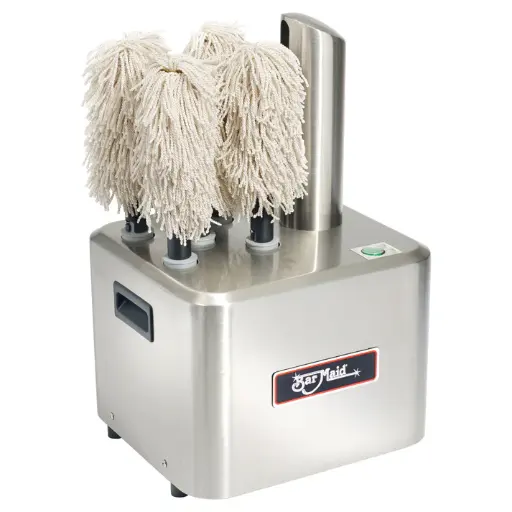 [GP-100] Bar Maid Glass Polisher with 5 Polishing Heads