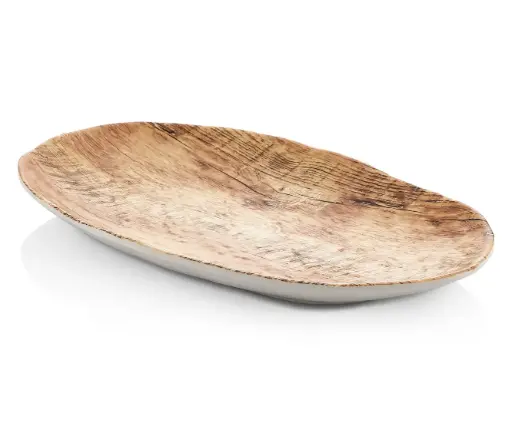 [354] Termostar  Matt Wood Plate 24X14