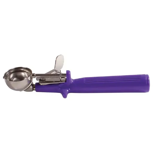 [ICOP-40] Winco Prime 18/8 Stainless Steel One-Piece Thumb Press Disher - 40