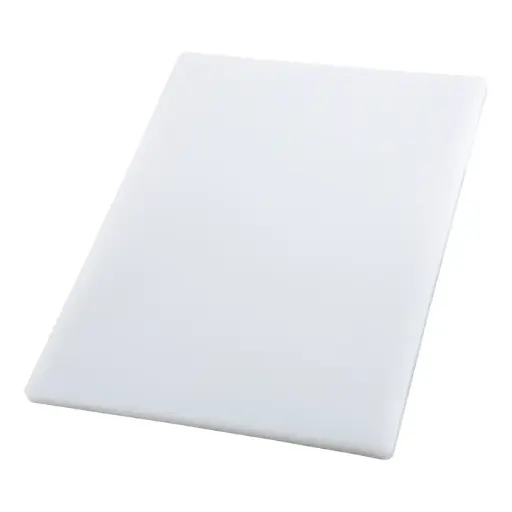 [CBH-1218] White Rectangular Cutting Board - 12" x 18" x 3/4"
