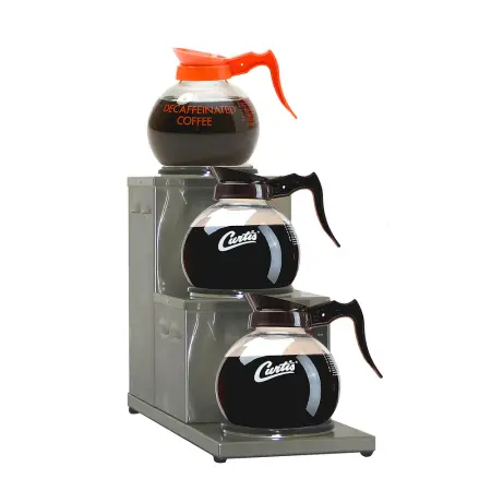 [AW-3SR-10] Curtis 3 Station Step-Up Warmer w/ Receptable 