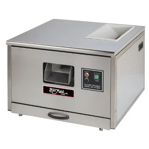 [CP-3000-D] Bar Maid Flatware Polisher - 3,000 pieces per hour