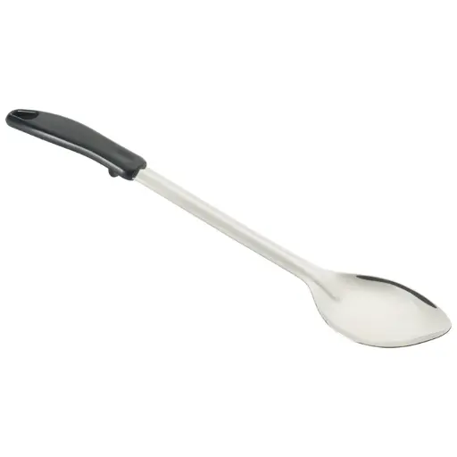 [BHOP-15] Basting Spoon with Stop-Hook Polypropylene Handle - Solid, 15"