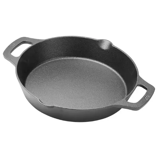 [CASD-10] 10" FireIron Cast Iron Skillet with Dual Handles