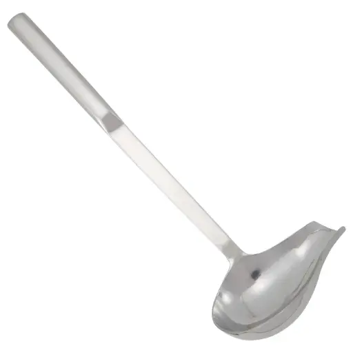 [BW-SP2] 2 oz Spout Ladle, Hollow Handle, Stainless Steel
