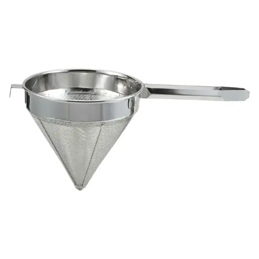 [CCS-8F] Stainless Steel China Cap Strainer - 8", Fine