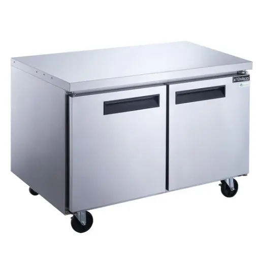 [DUC36R] 2-Door Undercounter Refrigerator in Stainless Steel