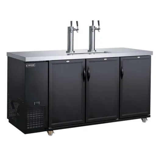 [DKB72-M3] Dual Tap Kegerator Beer Dispenser