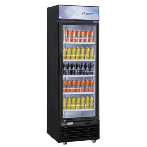[DSM-15R] Commercial Single Glass Swing Door Merchandiser Refrigerator