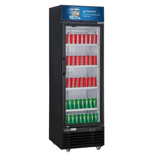 [LG-430] Commercial Single Swing Door Glass Merchandiser Refrigerator