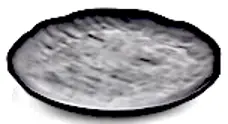 [665] Termostar Mat Stone Service Plate 25cm 