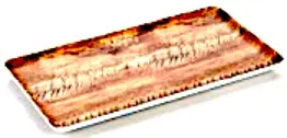 [332] MAT WOOD DESIGN TRAY NO 1 