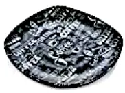 [370-B] TERMOSTAR MATT CAFÉ  SQUARE SERVICE PLATE 23*23 