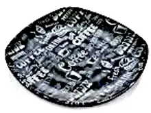 [372] TERMOSTAR MATT CAFÉ  SQUARE SERVICE PLATE 28*28