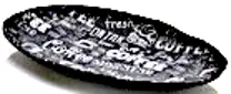 [354-B] TERMOSTAR MATT COFFEE PLATE 24*14 