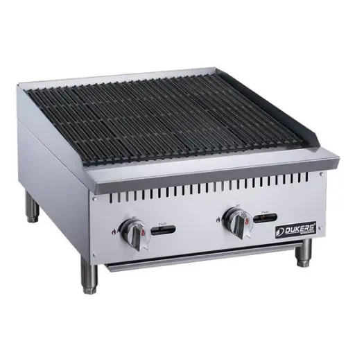 24 in. W Countertop Charbroiler