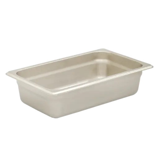 [98142] Browne Foodservice One-Fourth Size Steam Pan 