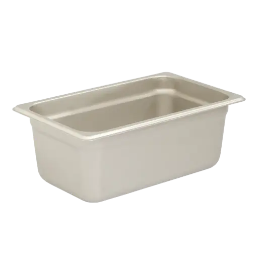 [98144] Browne Foodservice One-Fourth Size Steam Pan 