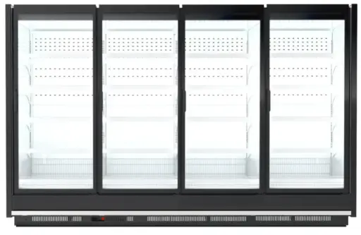 Hinged Doors Display -Freezer- / 4 Doors / 30"
