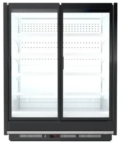 [HINGED-34-2D-SV1] Hinged Doors Display -Freezer- / 2 Doors / 34"