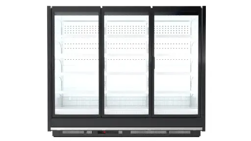 Hinged Doors Display -Freezer- / 3 Doors / 34"