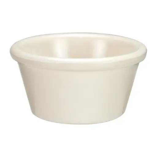 [RP-6B-SV1] Melamine Ramekin, Plain -  6 oz / Bone