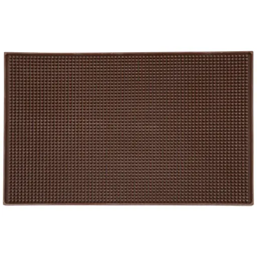 [BM-1812B-SV1] Bar Service Mat, 18" x 12" / Brown