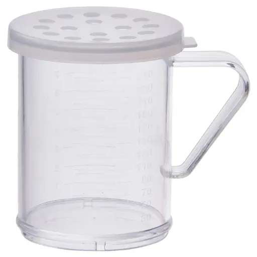 [PDG-10CXL-SV1] Dredge with 3 Clear Snap-on Lids / XL Holes
