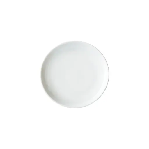  Brechia Coupe Plate, White Porcelain, 6 Pieces/Case / 8"