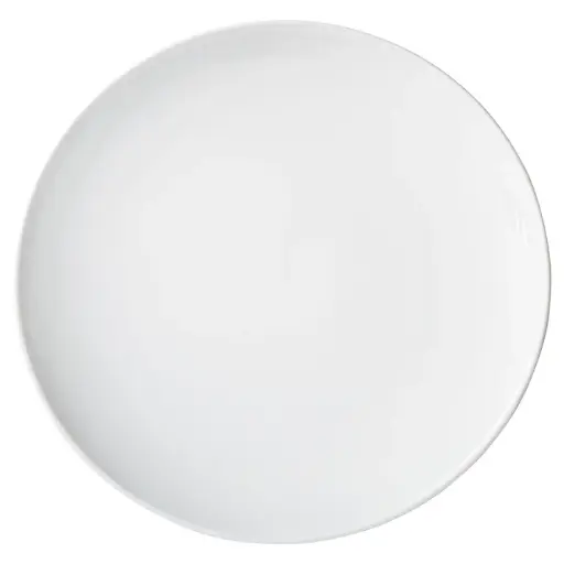  Brechia Coupe Plate, White Porcelain, 6 Pieces/Case / 16"