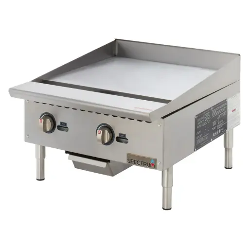 [NGGD-24M-SV1] Spectrum Gas Griddle,  Wide, Natural / LP / 24"