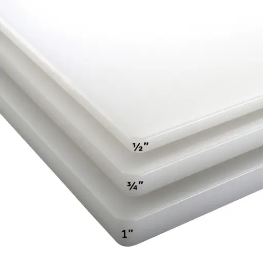 [CBWT-1830] White Rectangular Cutting Board - 18" x 30" x 1/2"