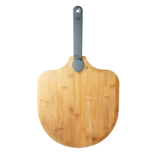 [BPP1214-SV1] Old Stone Bamboo Pizza Peel with Folding Handle / 12x14inch