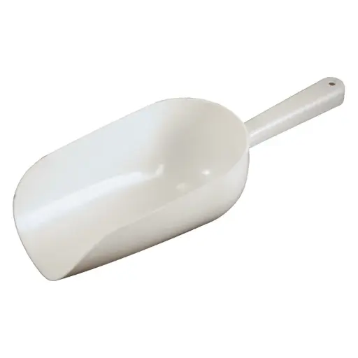 [CR-854W-SV1] Bar Maid  Polyethylene Round Bowl Scoop / 4 Oz
