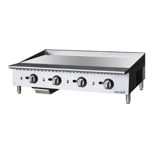 [NGGD-48T-SV1] Spectrum Natural Gas Griddle with Thermostatic Controls / 48"