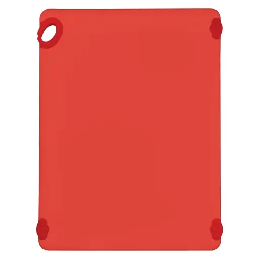 [CBK-1824RD-SV1] STATIK BOARD Cutting Boards, Colored - 18 x 24 / Red