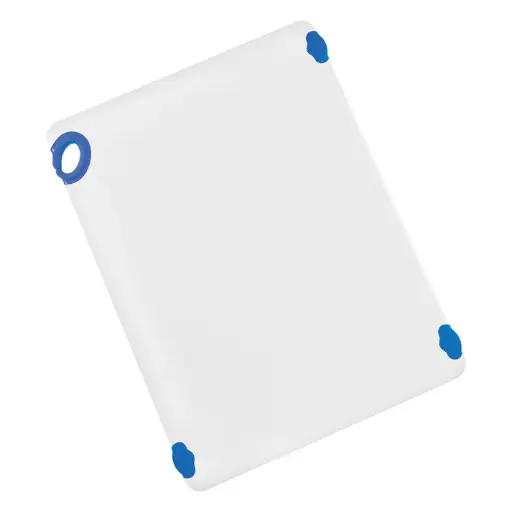 [CBN-1824BU-SV1] STATIK BOARD Cutting Boards, Colored - 18 x 24 / White/Blue