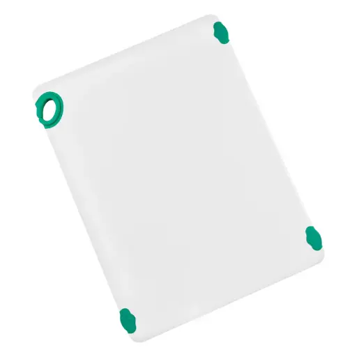 [CBN-1824GR-SV1] STATIK BOARD Cutting Boards, Colored - 18 x 24 / White/Green