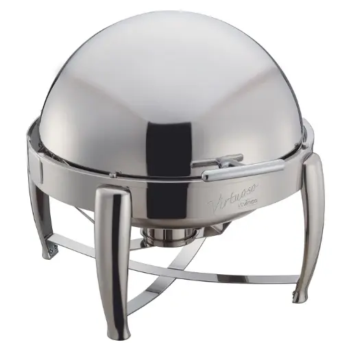[103B-SV1] Virtuoso Collection 6 Quart Full-size Roll-Top Chafer, Extra Heavyweight / Stainless steel