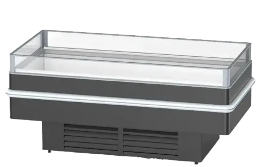 [ZX20A-M/L01-SV1] Plug-in Dual Temperature System Cabinet / 7ft