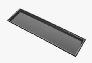[270-B-SV1] TERMOSTAR PATISSERIE PRESENTATION 50X13CM  / black