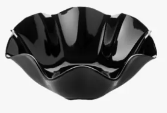 [564-B-SV1] TERMOSTAR 3NO FLOWER BOWL / Black