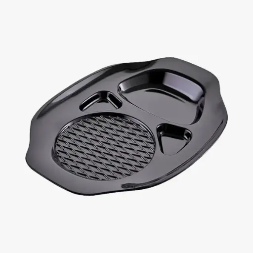 [625-B-SV1] TERMOSTAR BURGER PLATE / Black