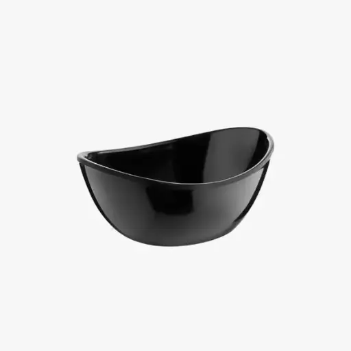 [676-B-SV1] THERMOSTAR MATT OVAL SAUCE / Black