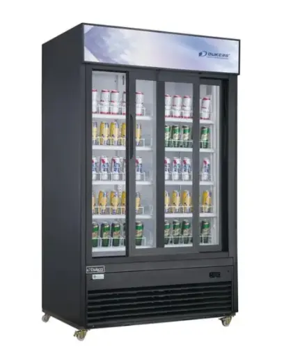 [DSM-47SR] DUKERS Glass Sliding Door Commercial Merchandiser